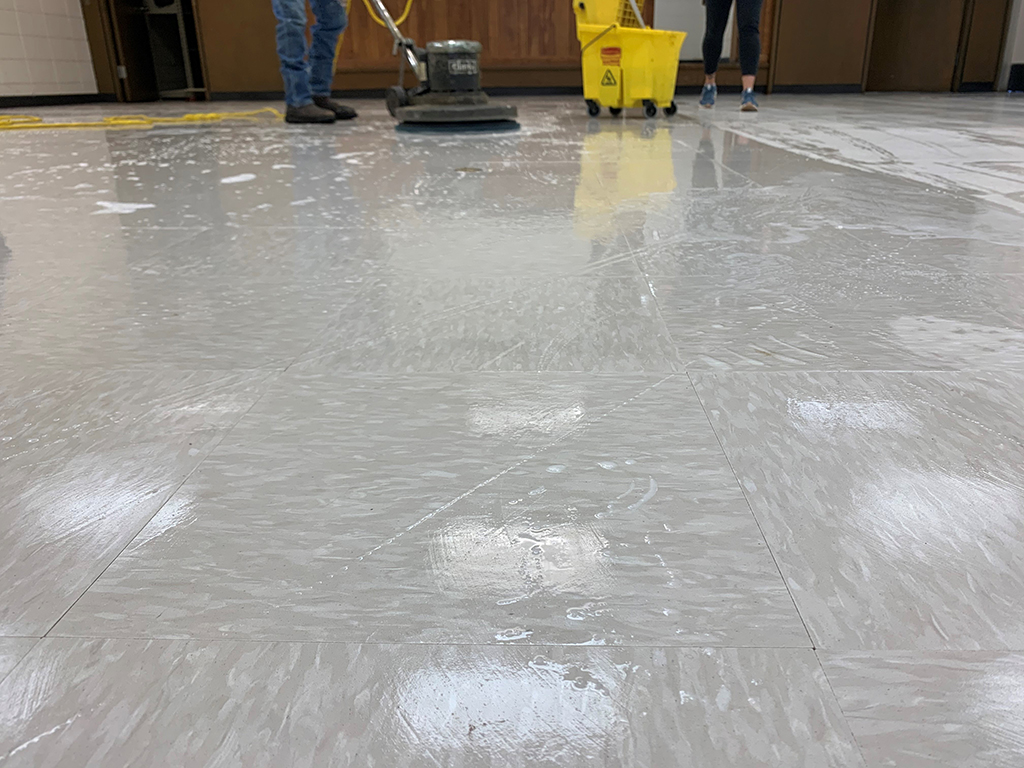 Hard Surface Floor Clean Wax