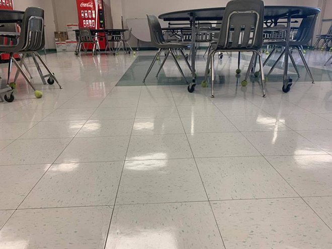 Arkansas Elite Team Clean Hard Surface Floor Cleaning